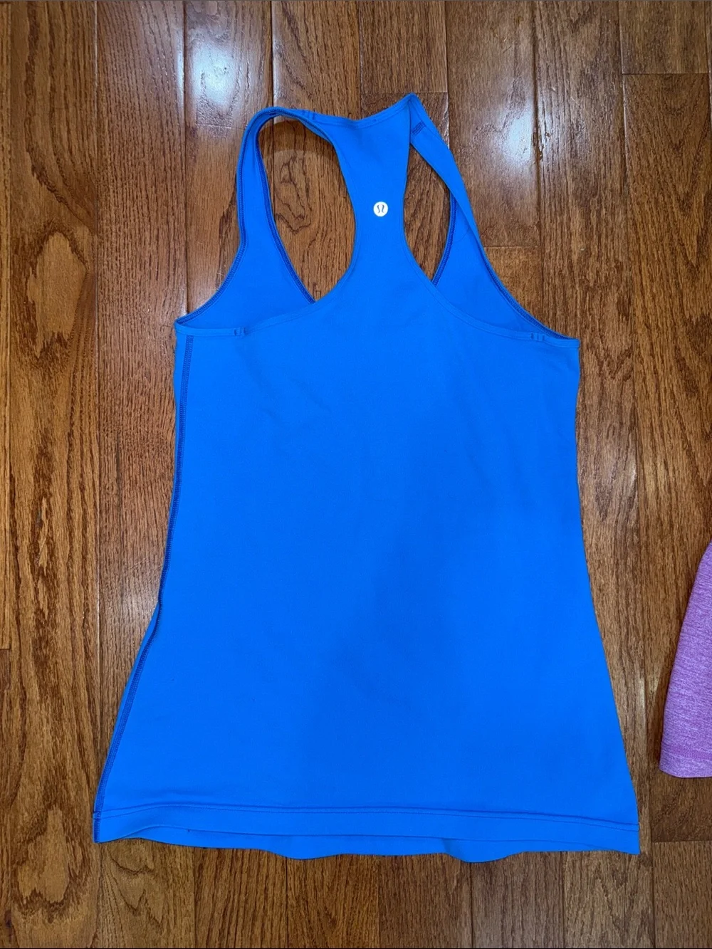 lululemon athletica Women's Blue Racerback Tank Top